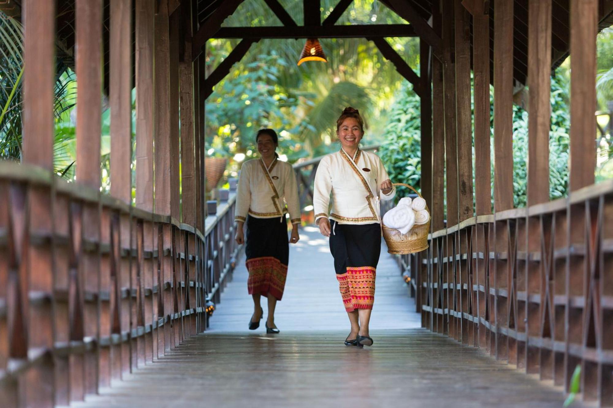 Muang Pakbèng The Luang Say Lodge מראה חיצוני תמונה